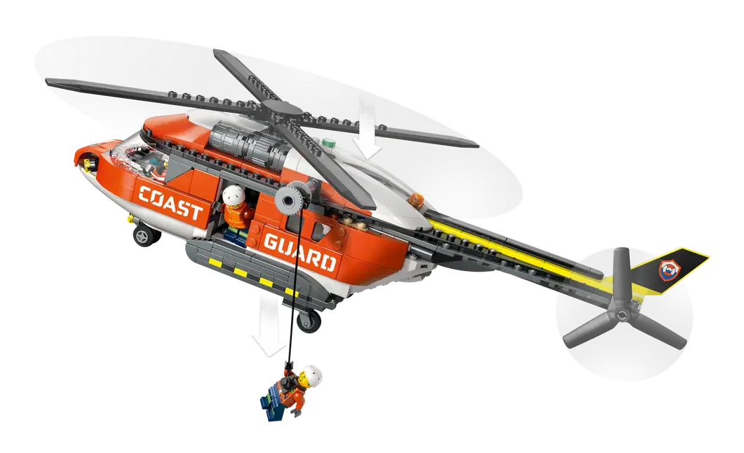 Lego City Coast Guard Helicopter - 60503 - Image 3