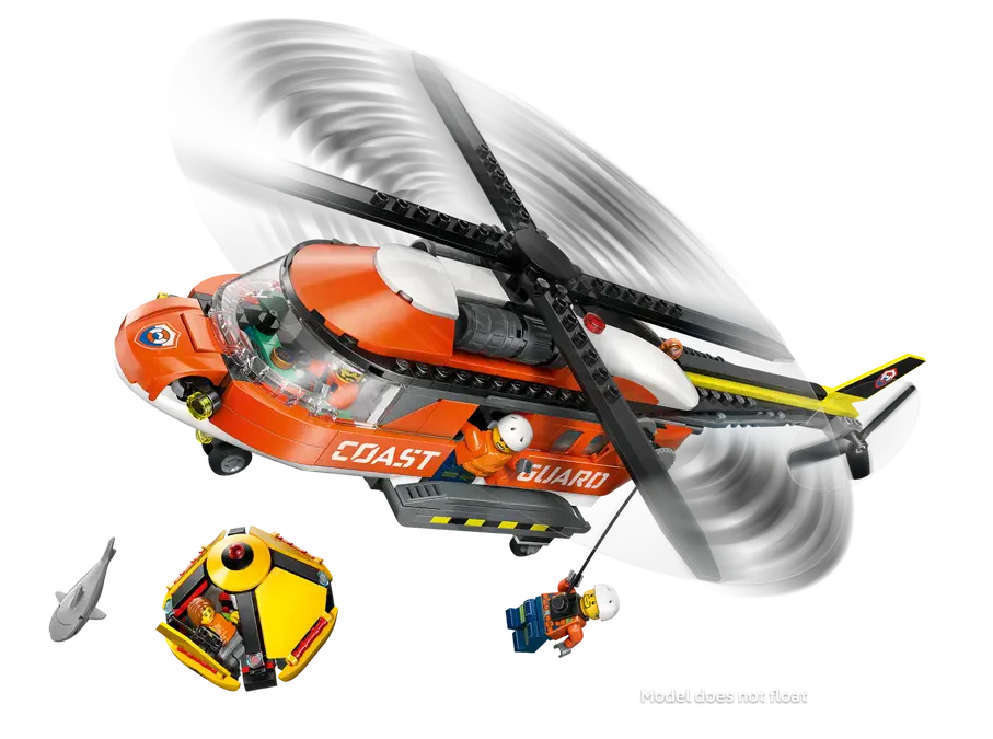 Lego City Coast Guard Helicopter - 60503 - Image 5