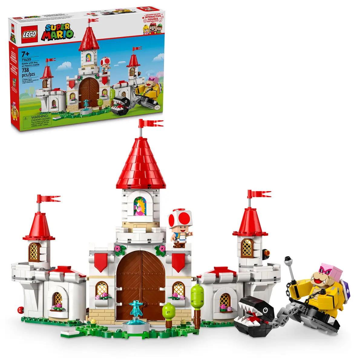 Lego Super Mario™ Battle with Roy at Peach's Castle - 71435