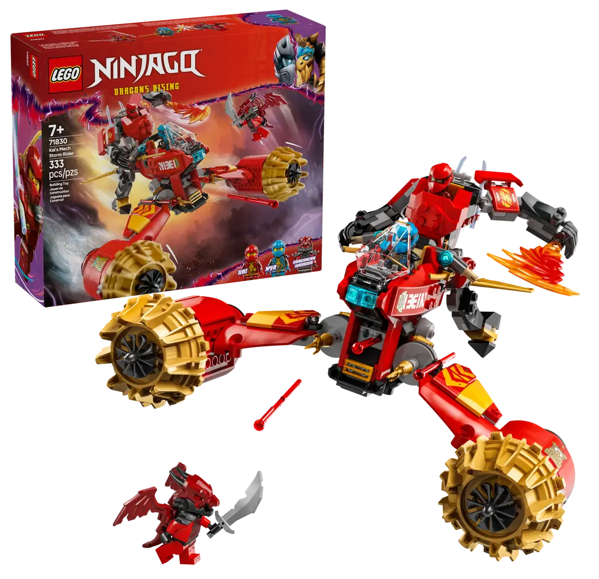 Lego NINJAGO® Kai's Mech Storm Rider - 71830