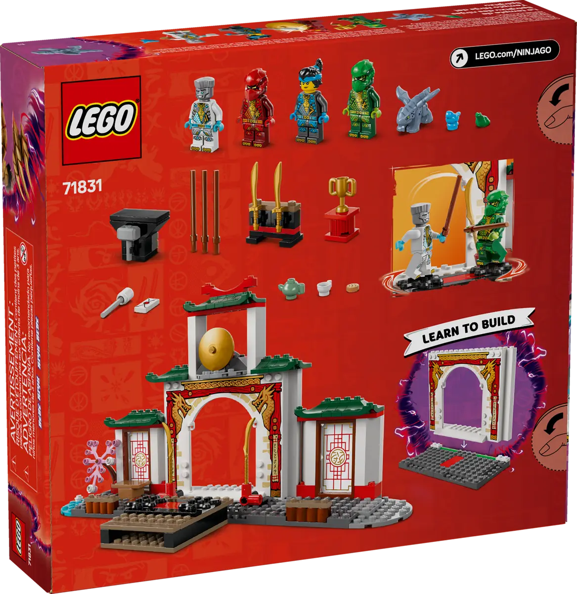 Lego NINJAGO® Ninja Spinjitzu Temple - 71831 - Image 9