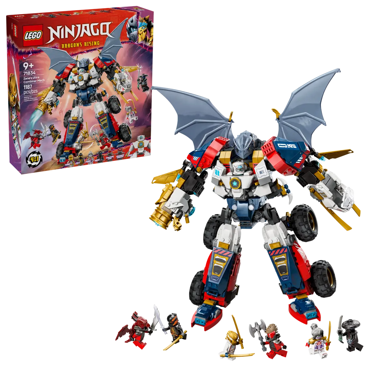 Lego NINJAGO® Zane's Ultra Combiner Mech - 71834
