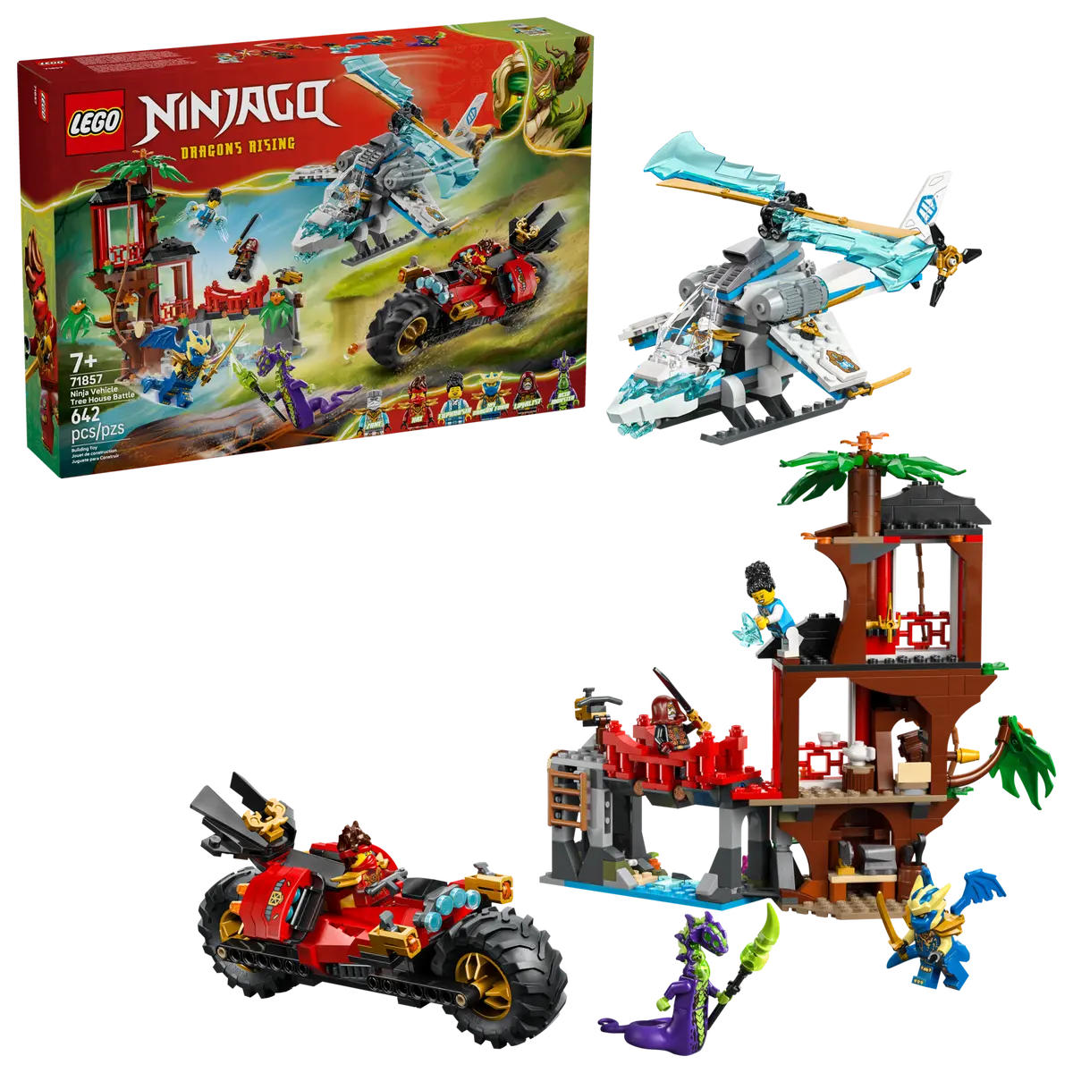 Lego NINJAGO® Ninja Vehicle Tree House Battle - 71857