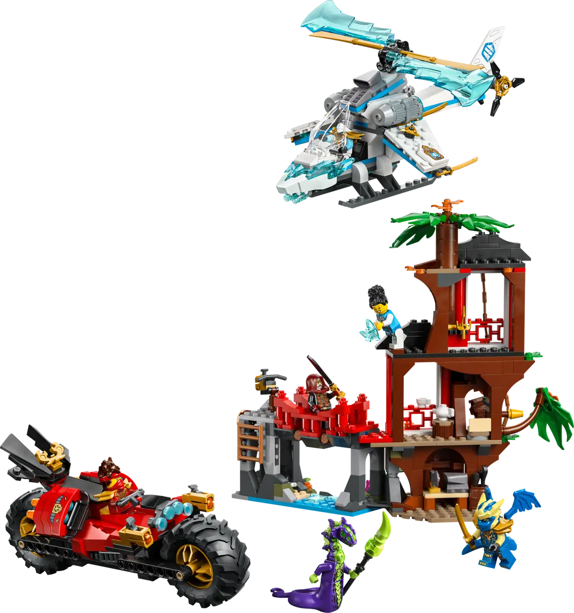 Lego NINJAGO® Ninja Vehicle Tree House Battle - 71857 - Image 2