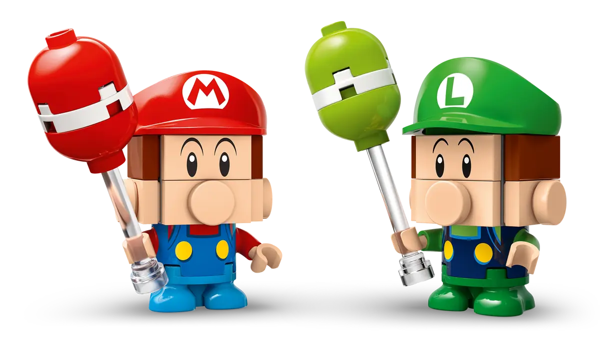 Lego Super Mario™ Mario Kart™ – Baby Mario vs. Baby Luigi - 72034 - Image 3