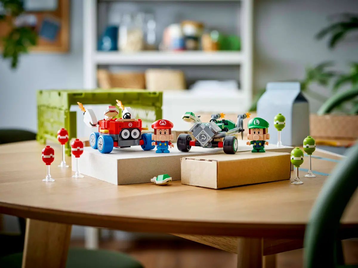 Lego Super Mario™ Mario Kart™ – Baby Mario vs. Baby Luigi - 72034 - Image 8