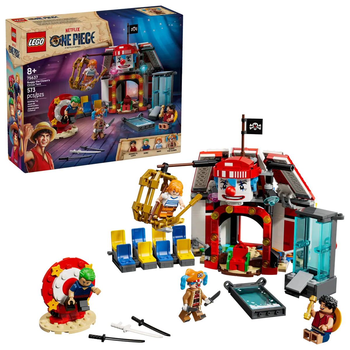 Lego One Piece Buggy the Clown's Circus Tent - 75637