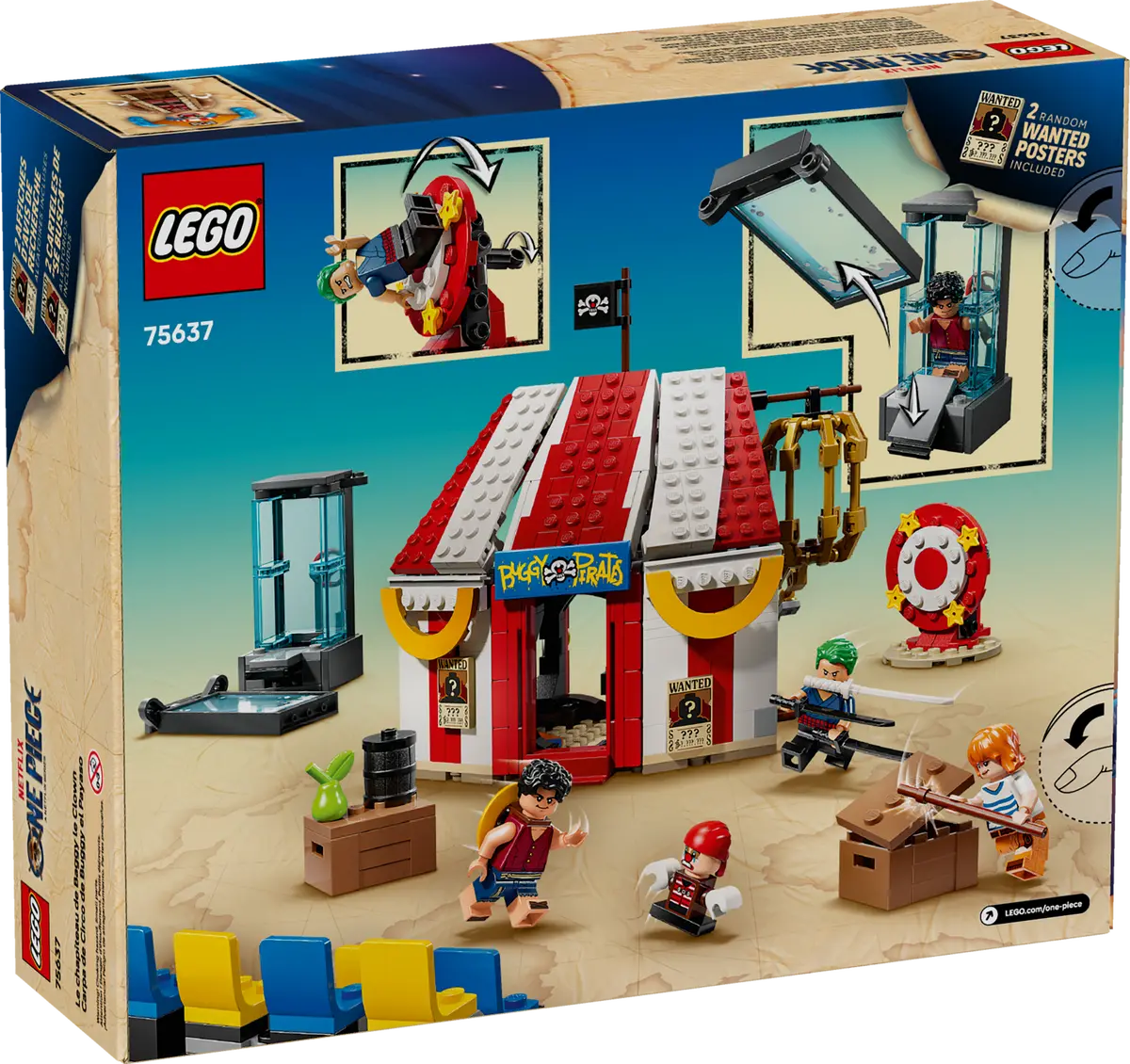 Lego One Piece Buggy the Clown's Circus Tent - 75637 - Image 11