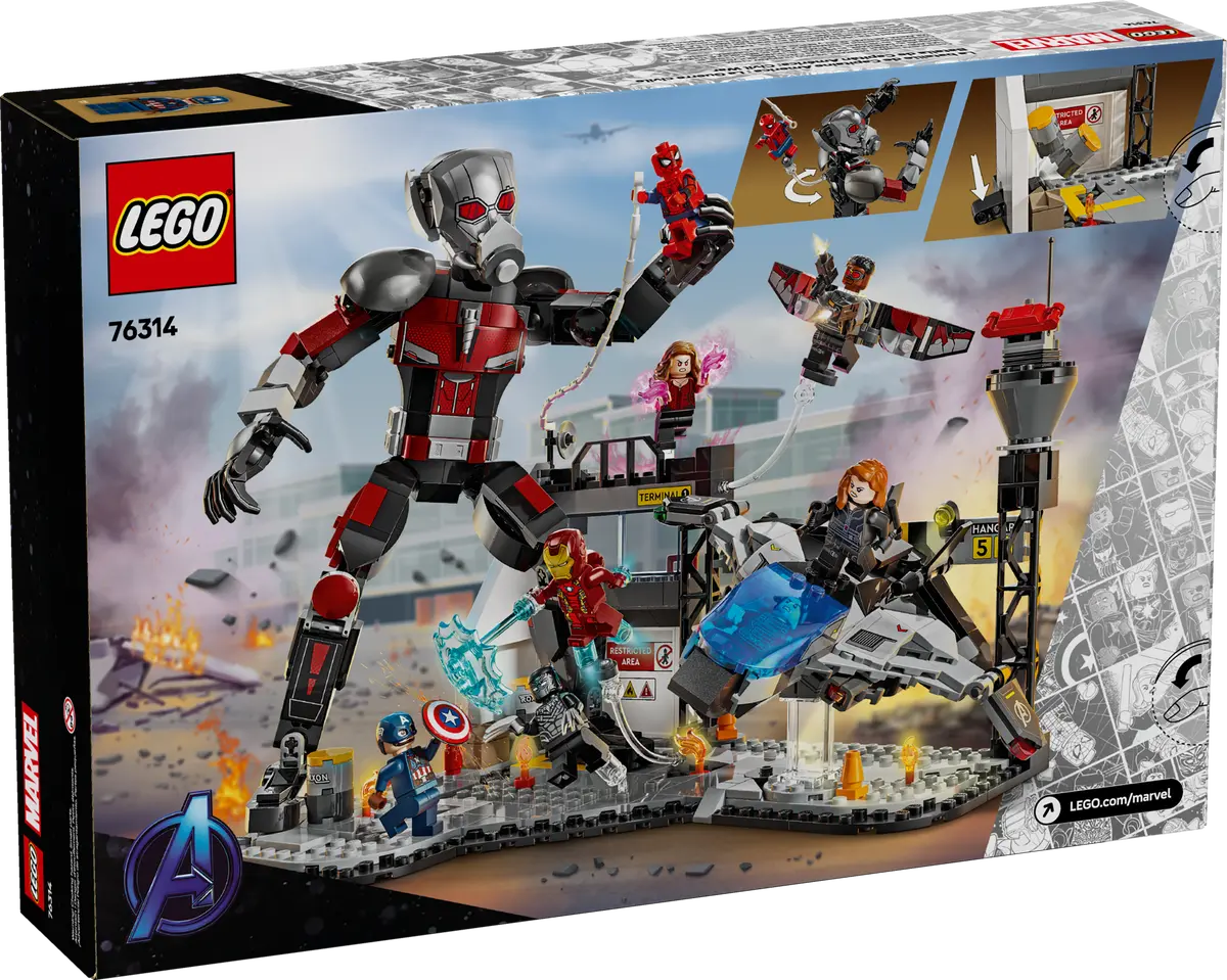 Lego Marvel Captain America: Civil War Action Battle - 76314 - Image 11