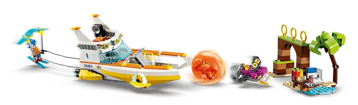 Lego Sonic the Hedgehog™ Tails' Adventure Boat - 76997 - Image 3