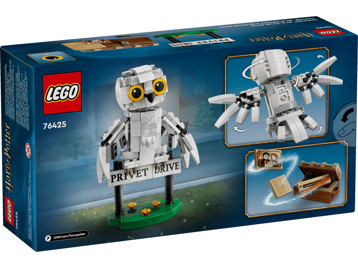 Lego Harry Potter Hedwig & 4 Privet Drive - 76425 - Image 10