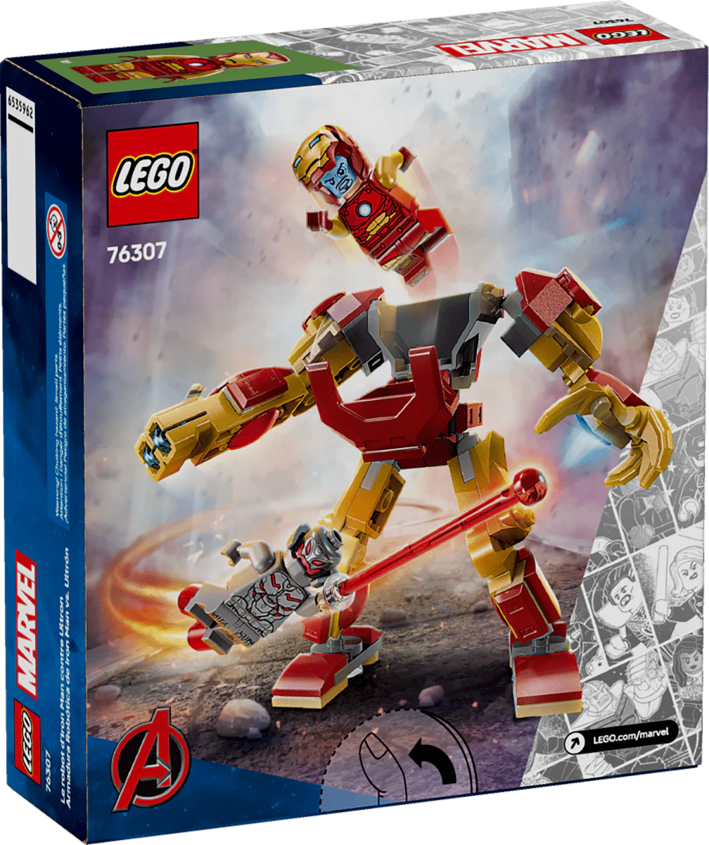Lego Marvel Iron Man Mech vs. Ultron - 76307 - Image 8