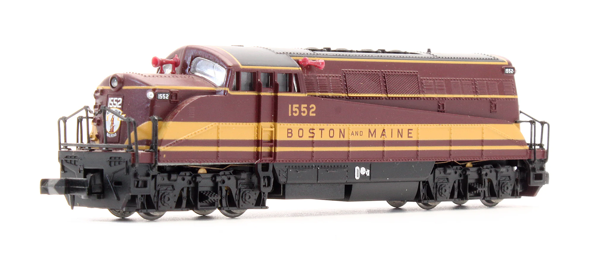 Pre-Owned 7621 BL2 Diesel Locomotive Boston And Maine - Road #1552
