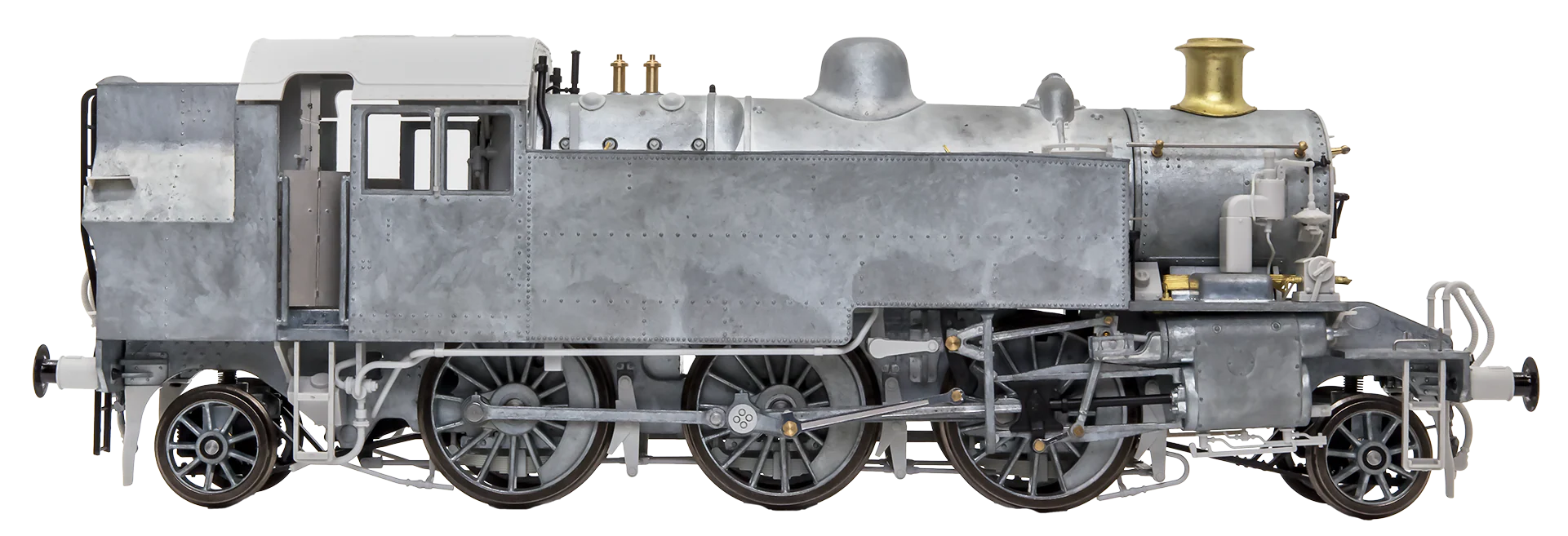 LHT-S-041-002UD Ivatt Class 2 2-6-2T British Railways Lined Black Push Pull Unnumbered Steam Locomotive - DCC Fitted - Image 5