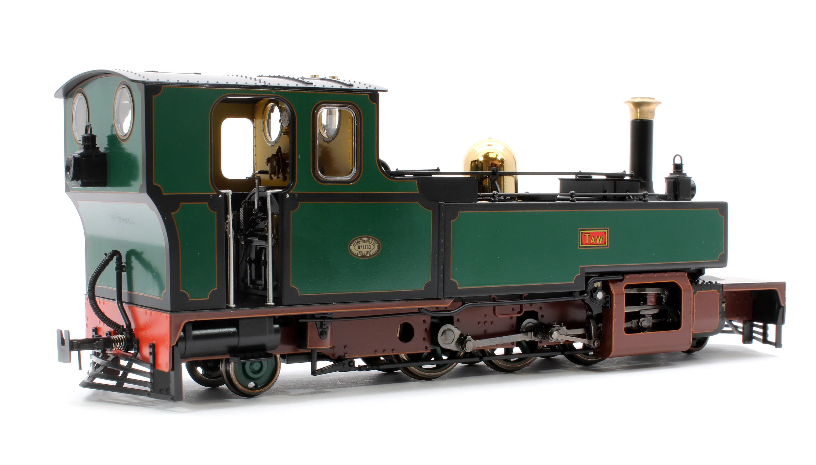 LHT-7NS-003S Lynton & Barnstaple Manning Wardle 2-6-2 TAW Lynton & Barnstaple Livery 1913-1924 (Late Cab) DCC Sound - Image 3