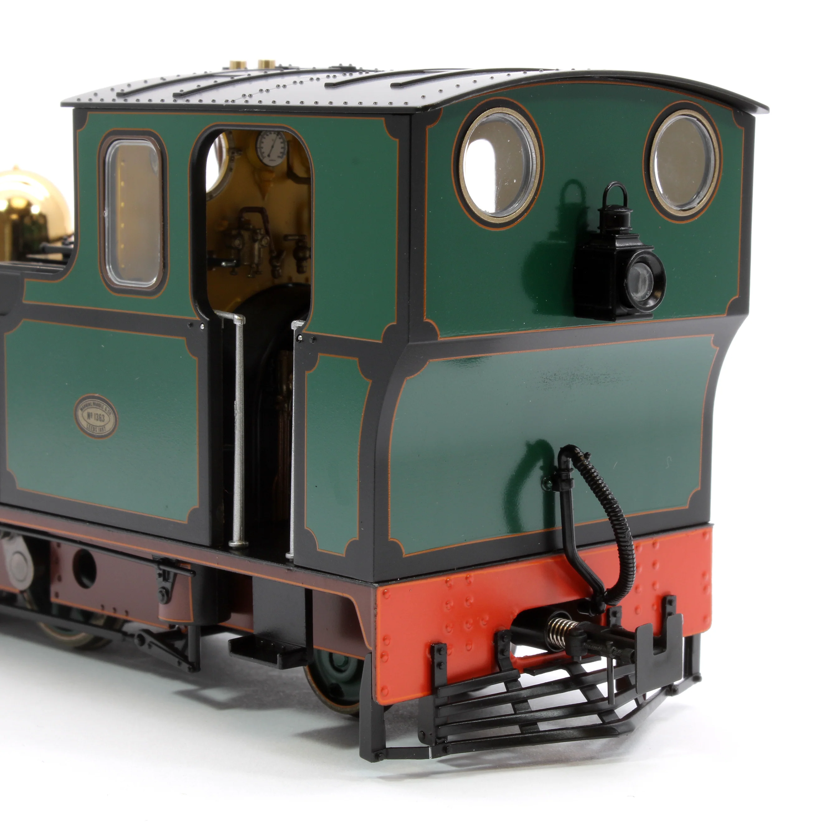 LHT-7NS-003S Lynton & Barnstaple Manning Wardle 2-6-2 TAW Lynton & Barnstaple Livery 1913-1924 (Late Cab) DCC Sound - Image 8