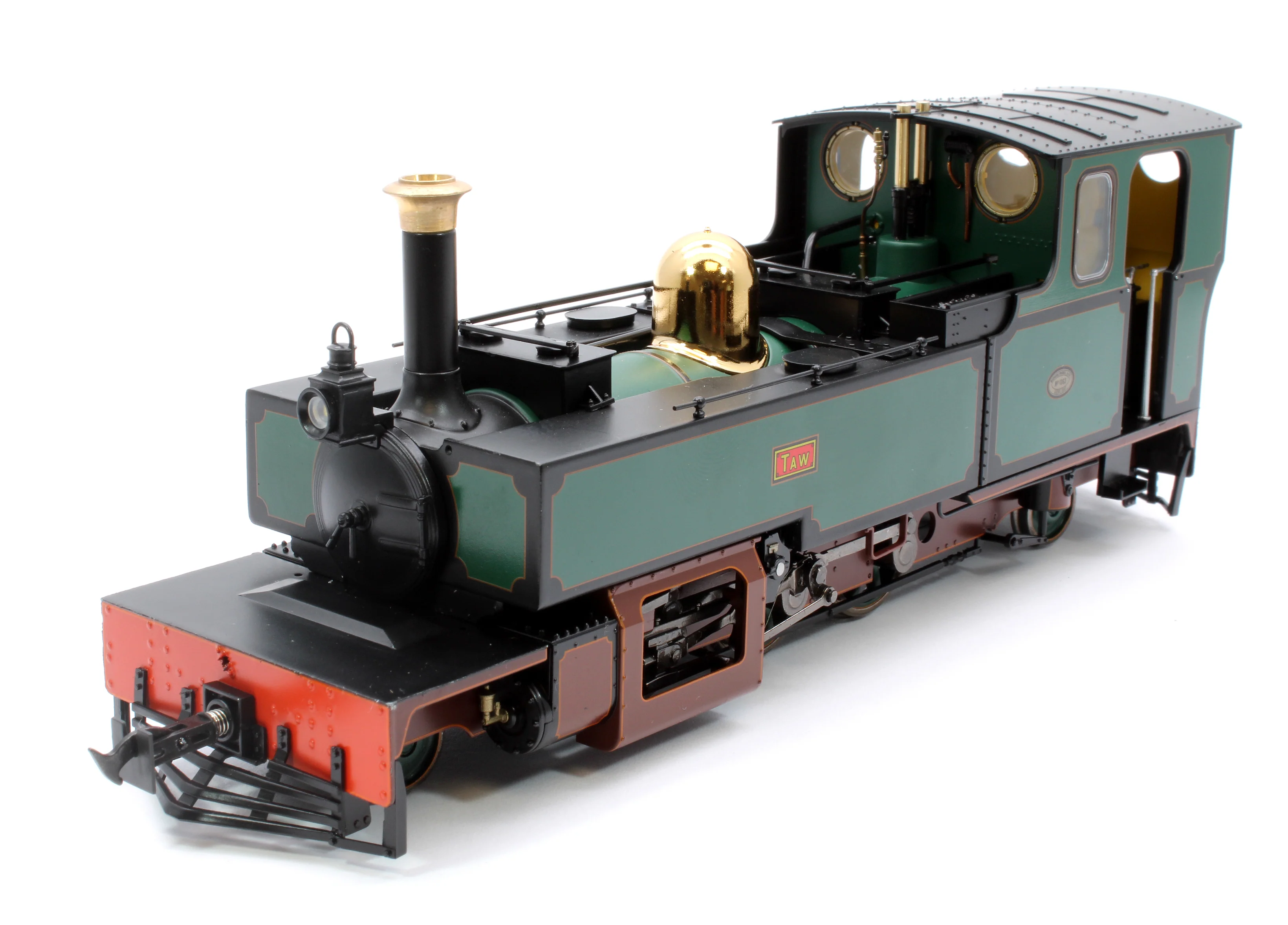 LHT-7NS-003S Lynton & Barnstaple Manning Wardle 2-6-2 TAW Lynton & Barnstaple Livery 1913-1924 (Late Cab) DCC Sound - Image 9