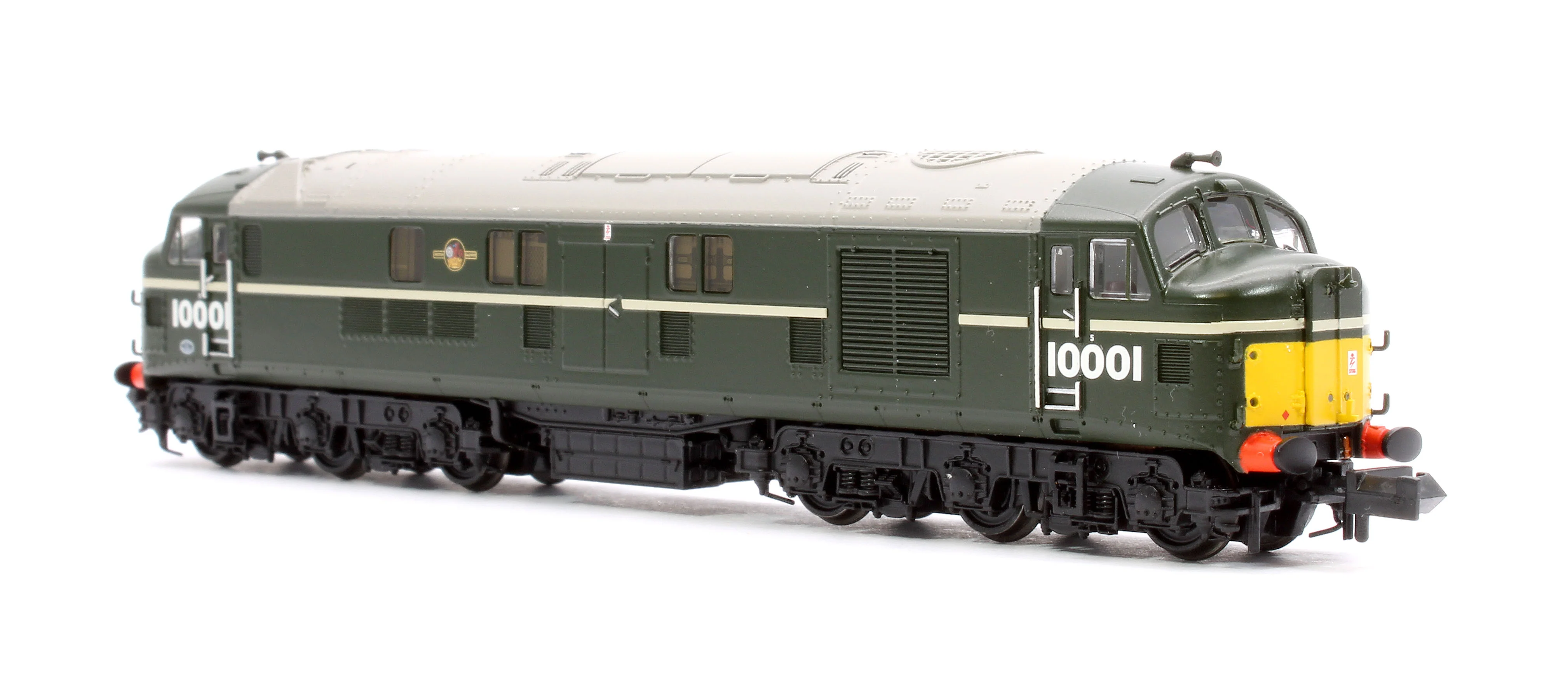 372-918 LMS 10001 BR Green (Small Yellow Panels) Diesel Locomotive - Image 4