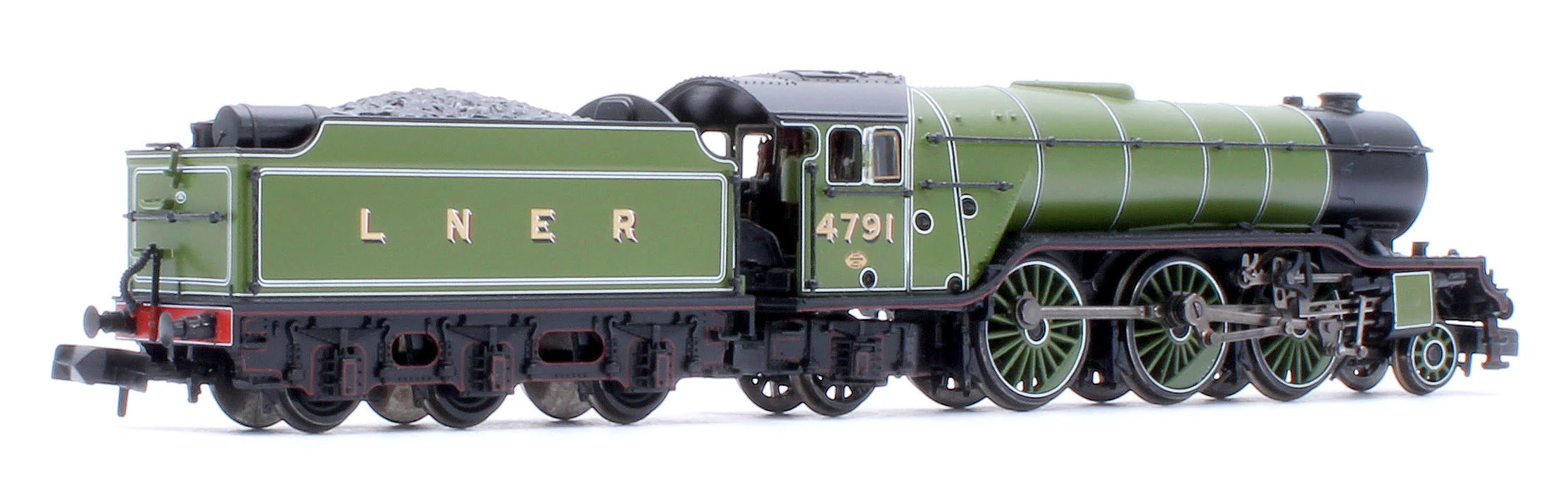 372-610 LNER V2 4791 LNER Lined Green (Original) Steam Locomotive - Image 4
