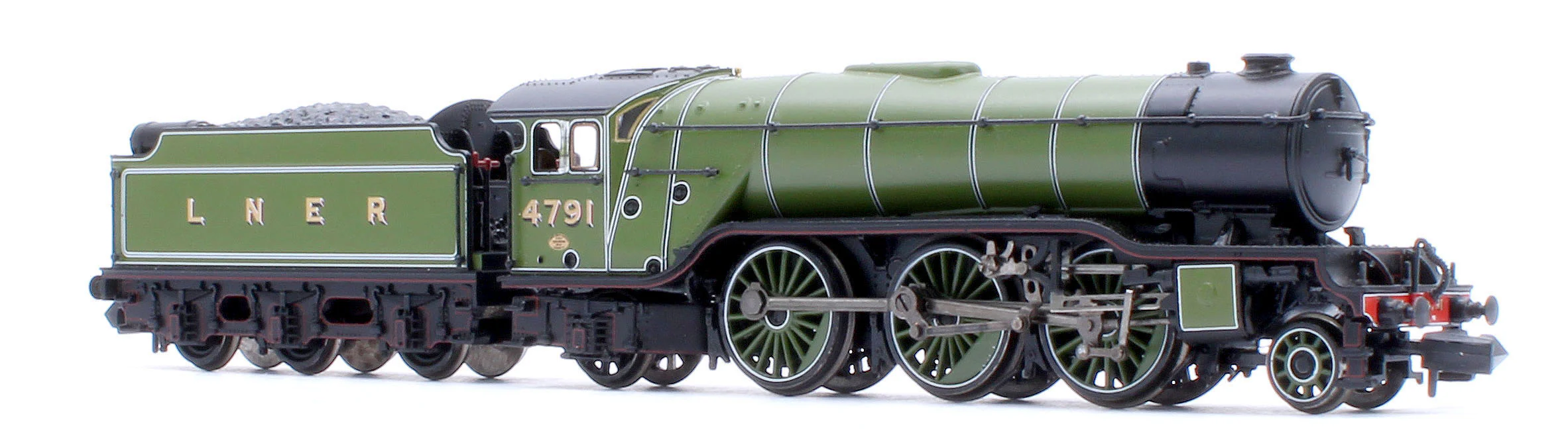 372-610 LNER V2 4791 LNER Lined Green (Original) Steam Locomotive - Image 6