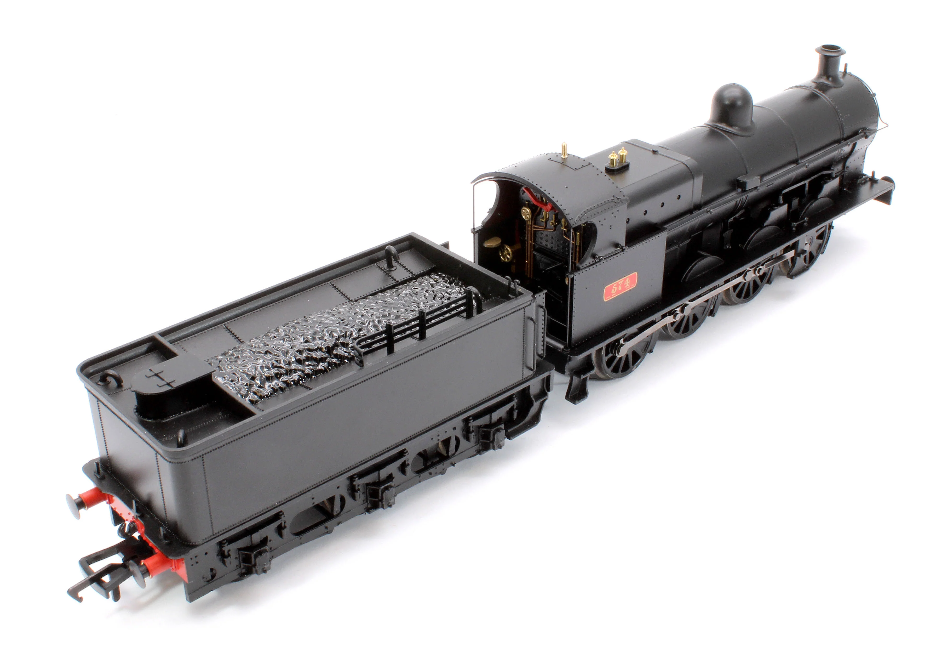 31-482 LNWR G2 574 LNWR Black Steam Locomotive - Image 10