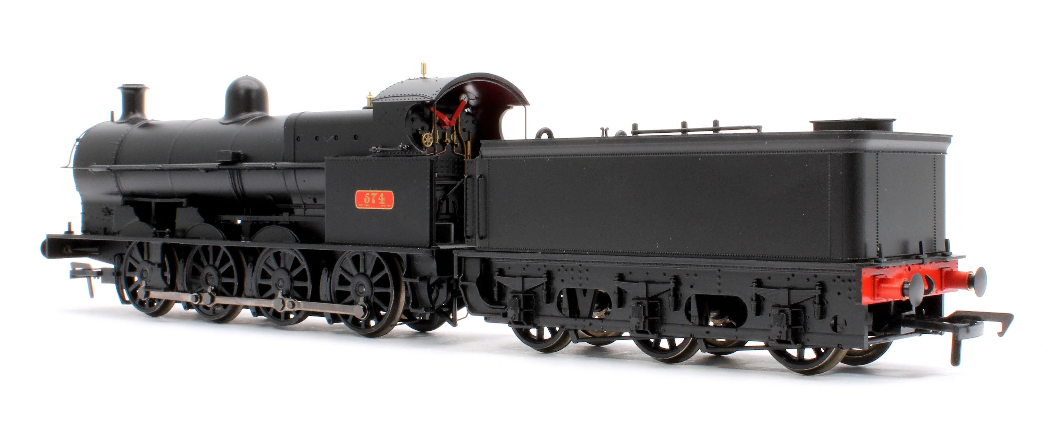 31-482 LNWR G2 574 LNWR Black Steam Locomotive - Image 3
