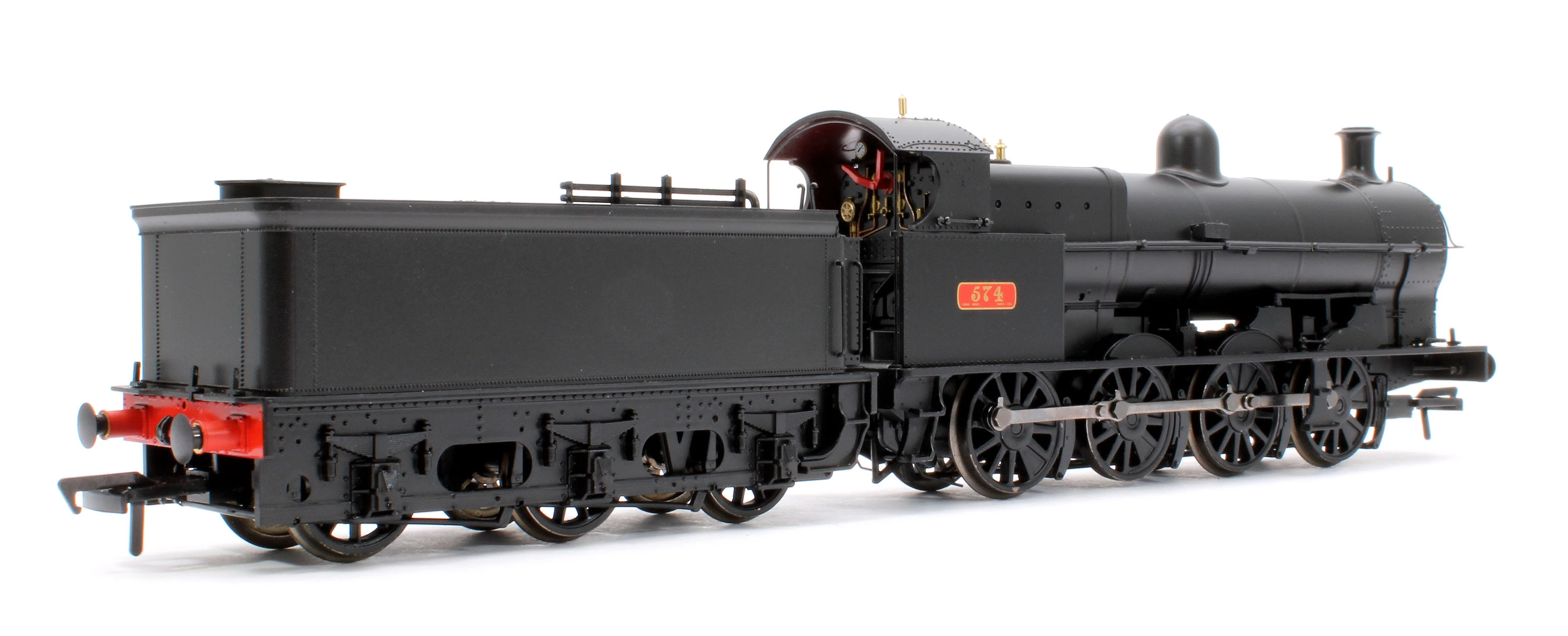 31-482 LNWR G2 574 LNWR Black Steam Locomotive - Image 4