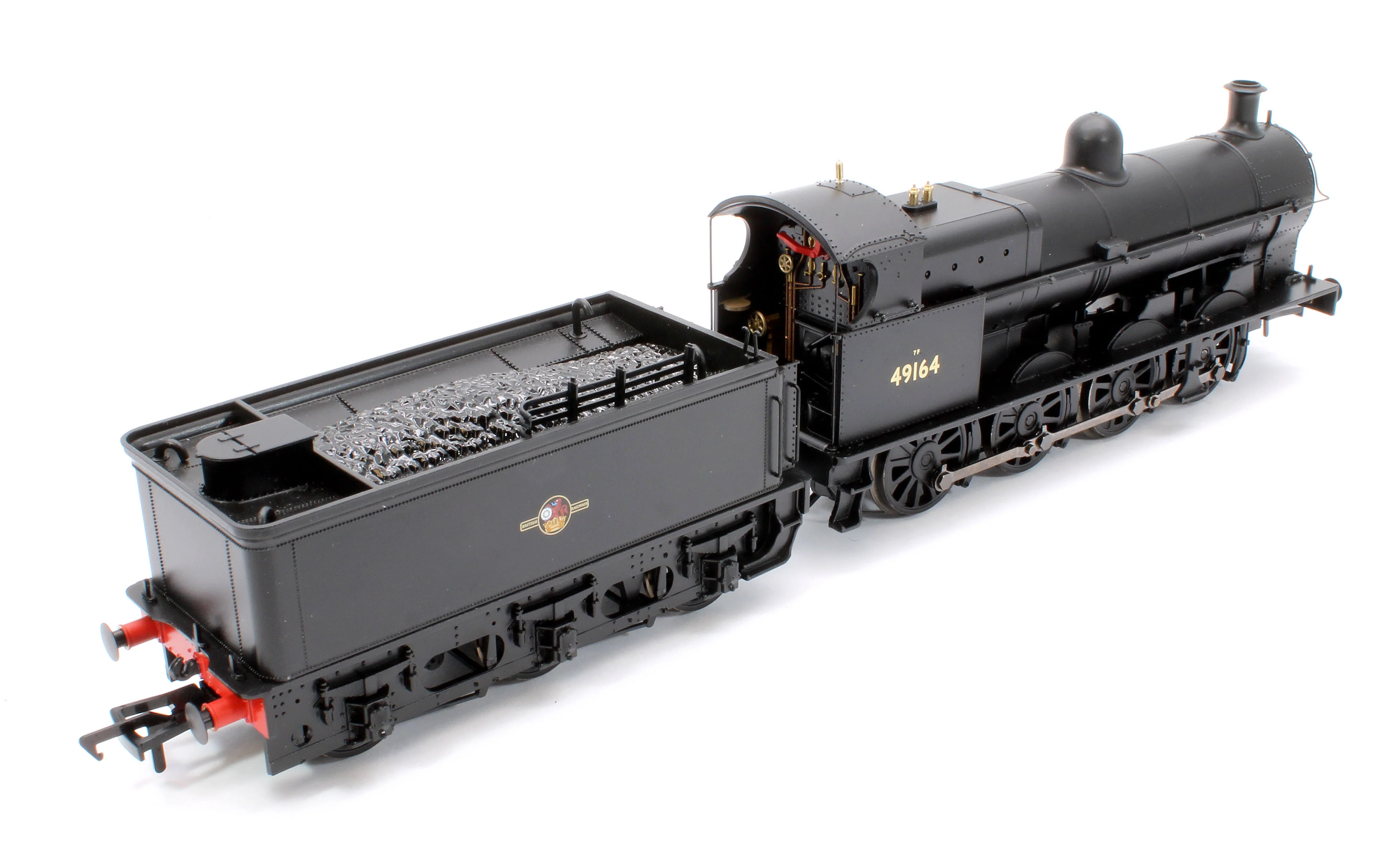 31-479A LNWR G2A 49164 BR Black (Late Crest) Steam Locomotive - Image 10