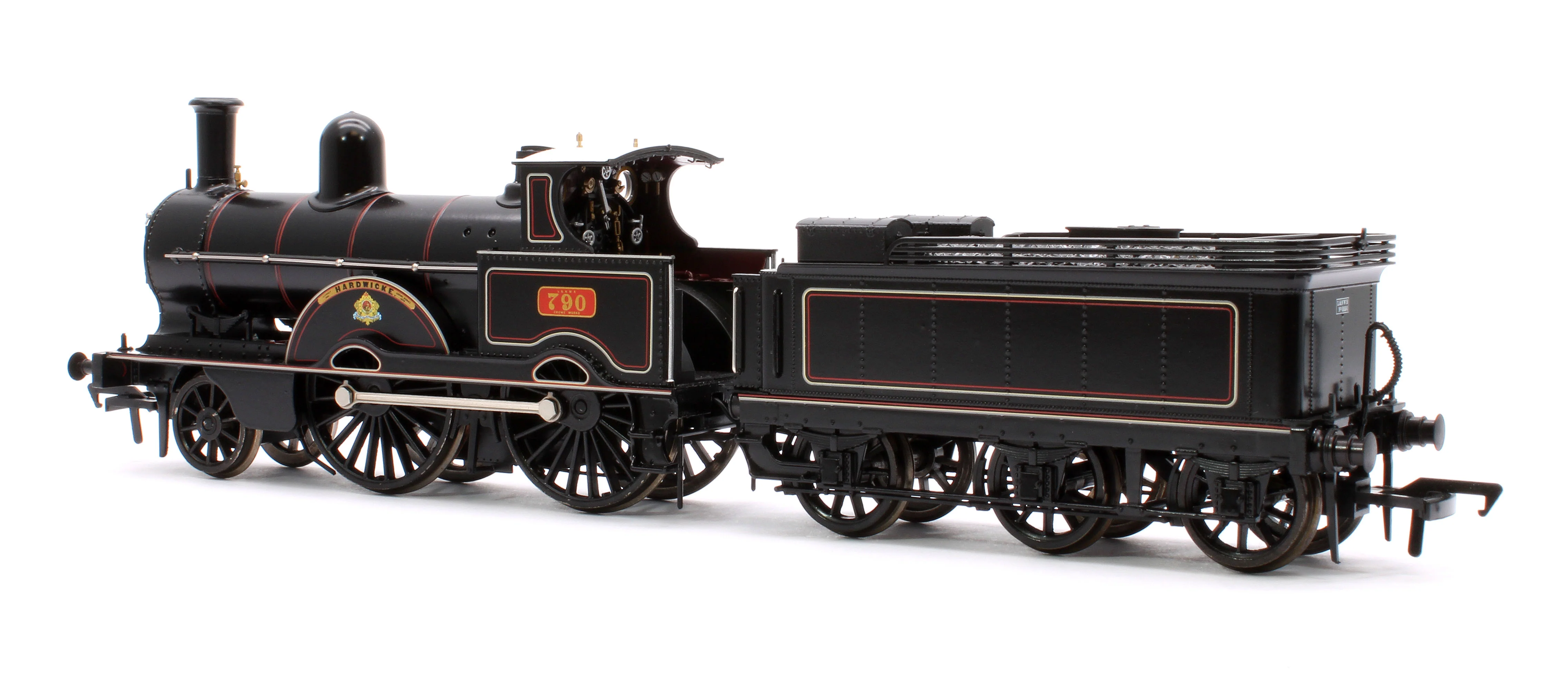 LNWR Improved Precedent 'Hardwicke' LNWR Black No.790 2-4-0 Steam Locomotive - Image 3