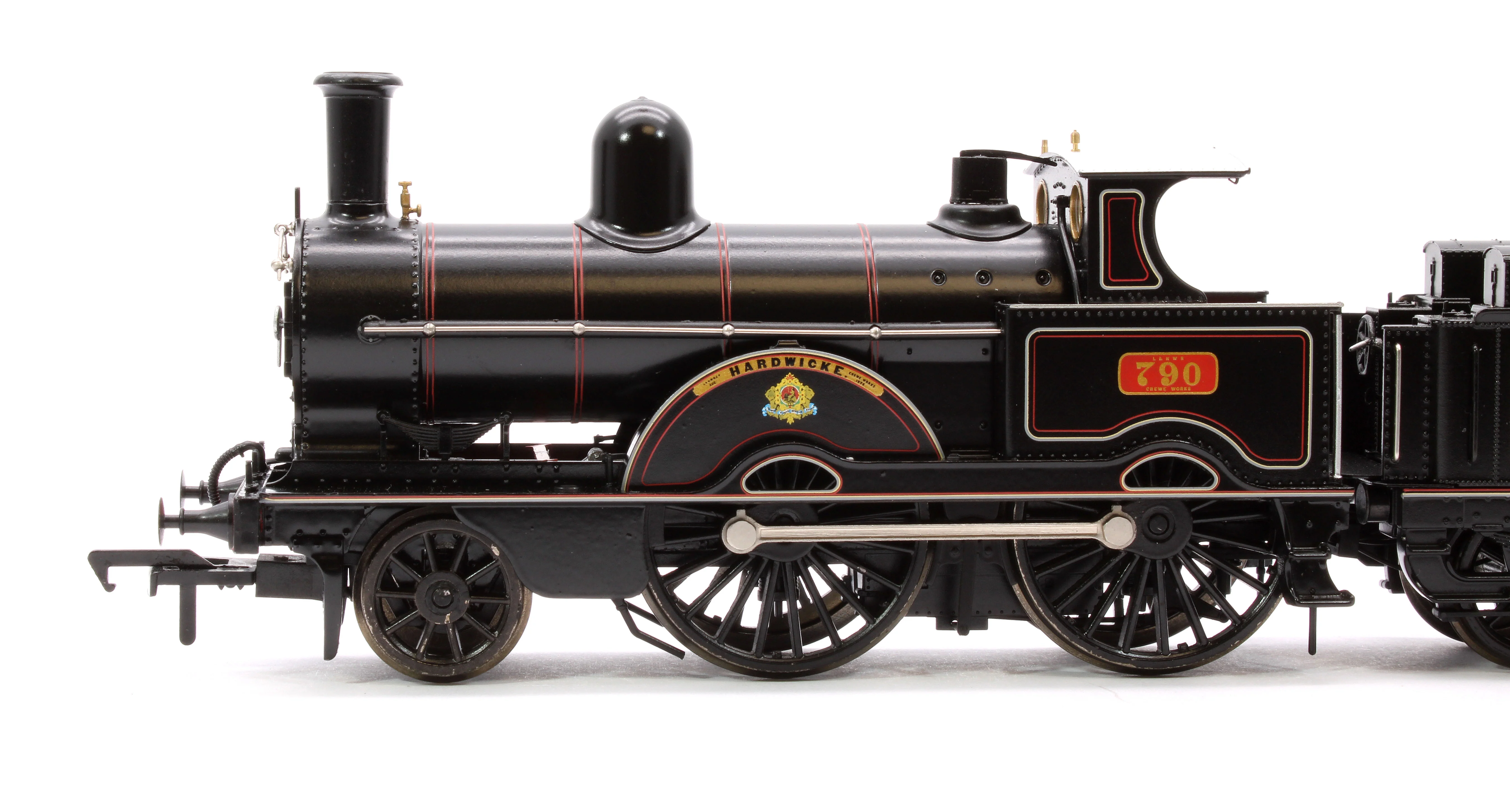 LNWR Improved Precedent 'Hardwicke' LNWR Black No.790 2-4-0 Steam Locomotive - Image 7