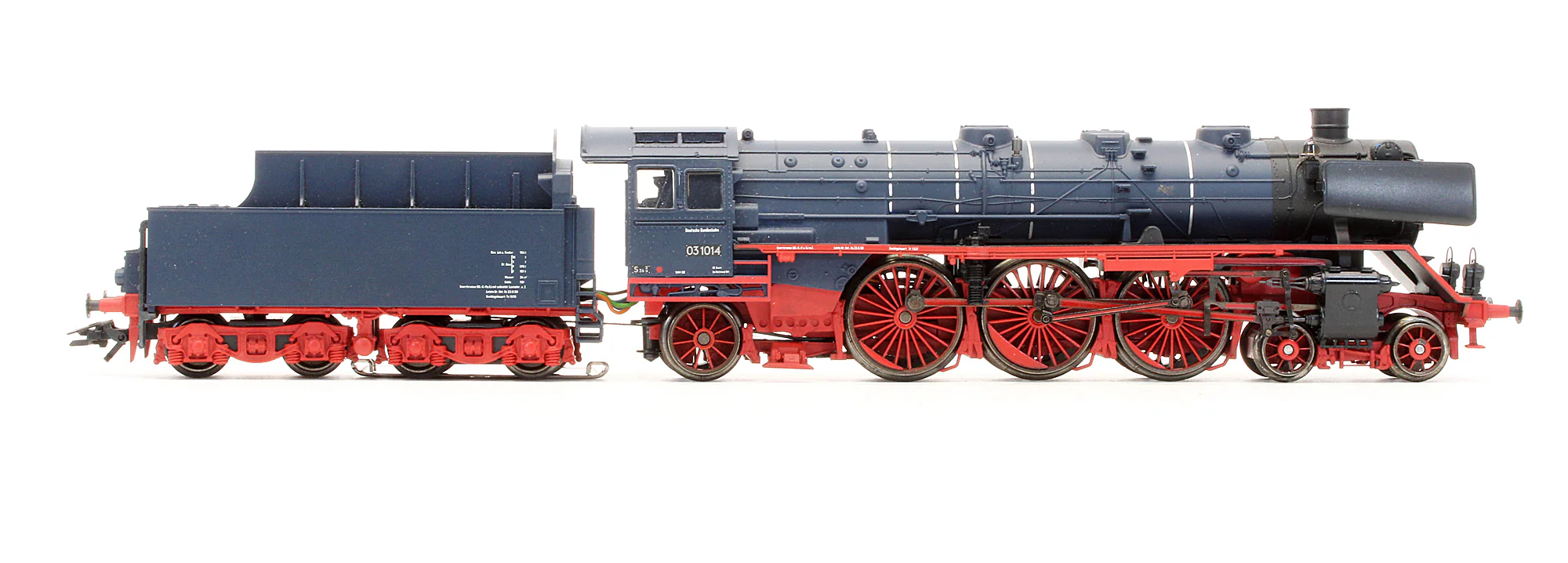 Pre-Owned Set Of 2 DB BR 03 Steam Locomotive - 3 Rail Digital - Image 4