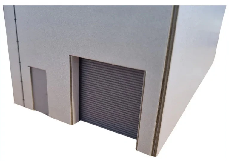 1:76 Scale Modern Retail Units Model Card Kit (Pack of 2) - Image 7