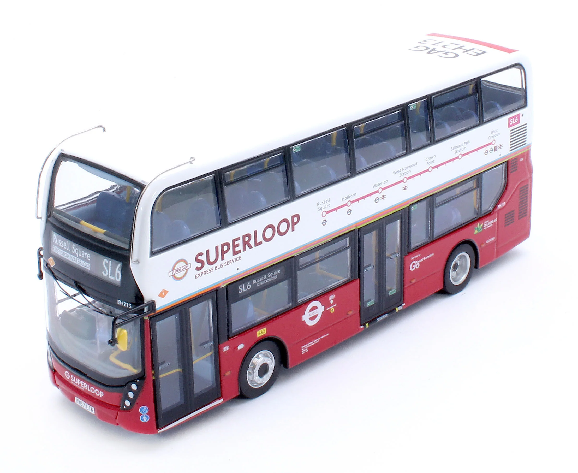 ADL Enviro400 MMC Go Ahead London Superloop SL6 - Image 10