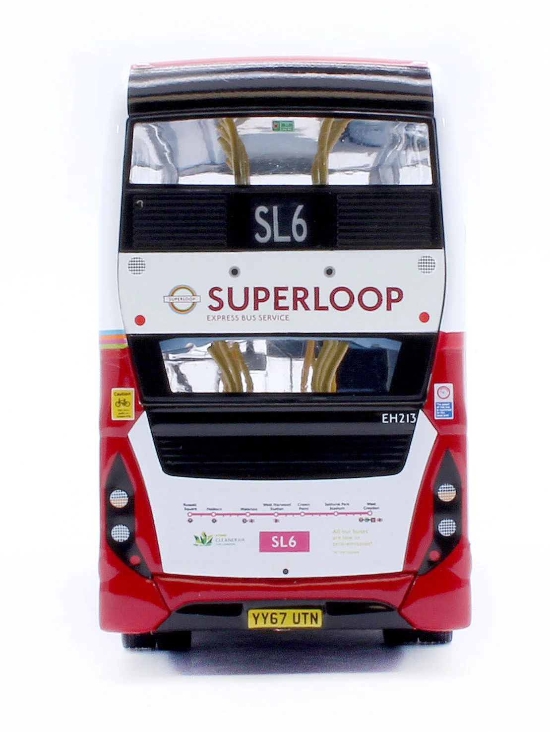 ADL Enviro400 MMC Go Ahead London Superloop SL6 - Image 4