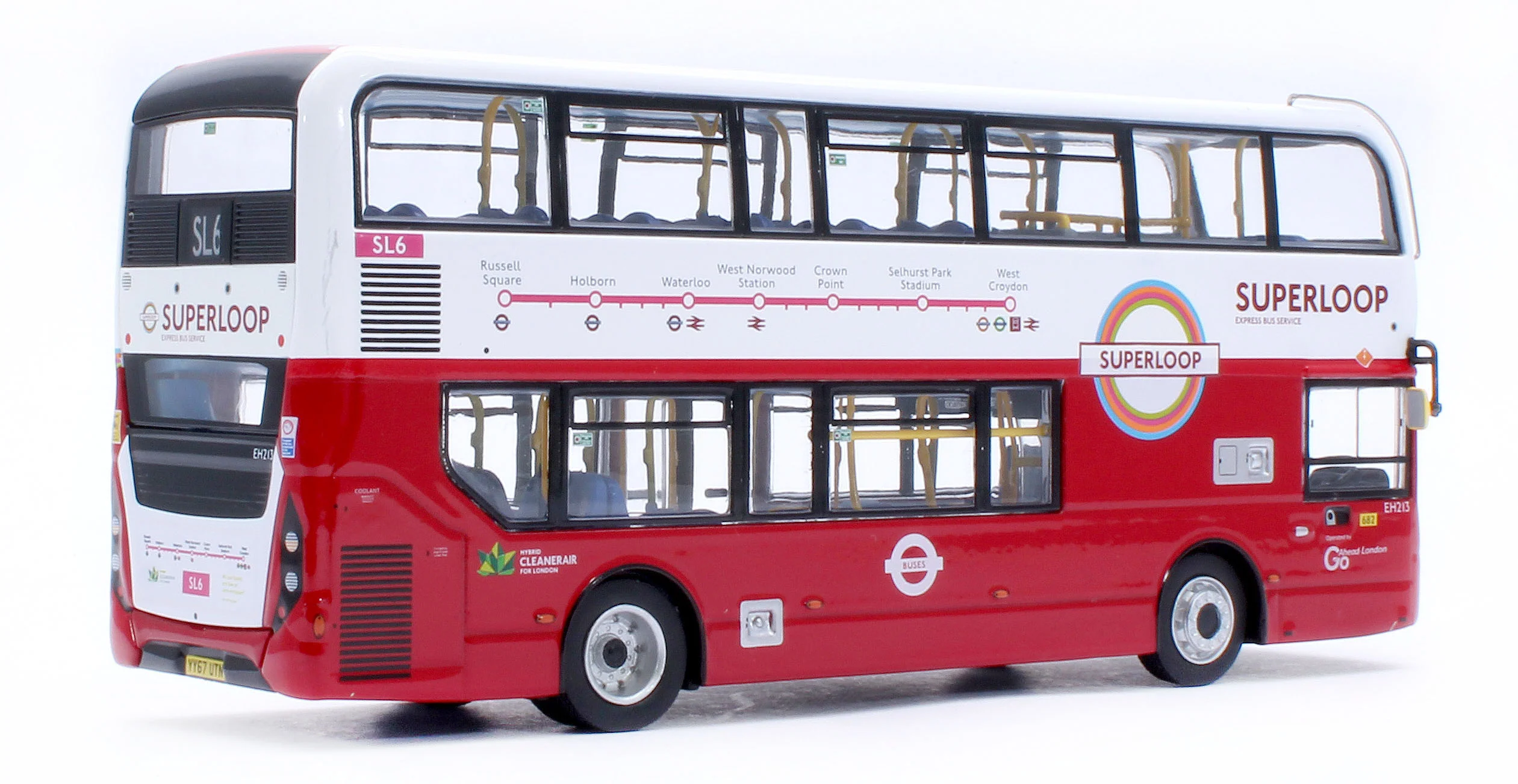 ADL Enviro400 MMC Go Ahead London Superloop SL6 - Image 5