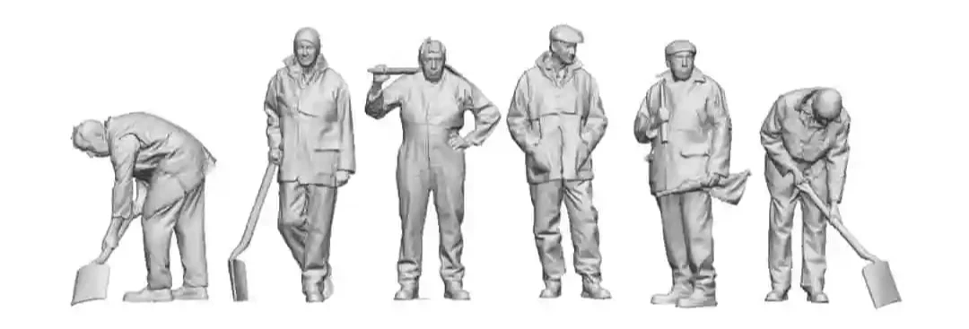 OO Gauge Railway & Lineside - 1970s/80s PW Gangers