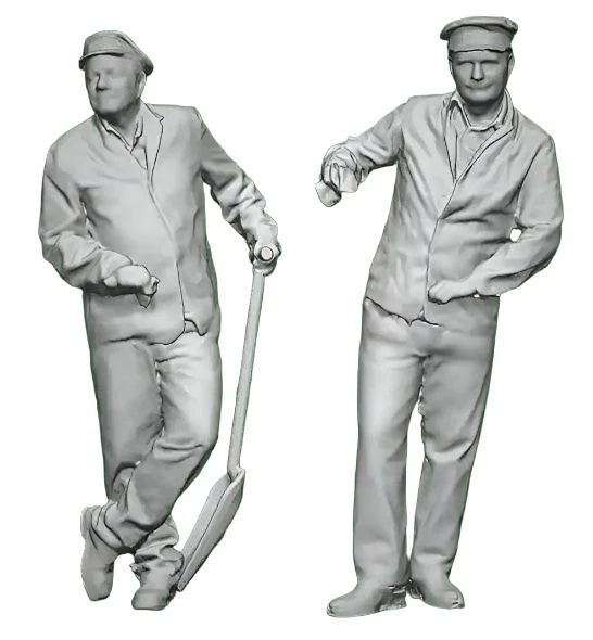 TT:120 Gauge - Loco Specific Crew - A1/A1X Terrier Crew Pack - 1948 - 1968
