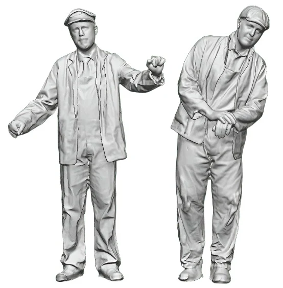 TT:120 Gauge - Loco Specific Crew - Dapol B4 Crew Pack