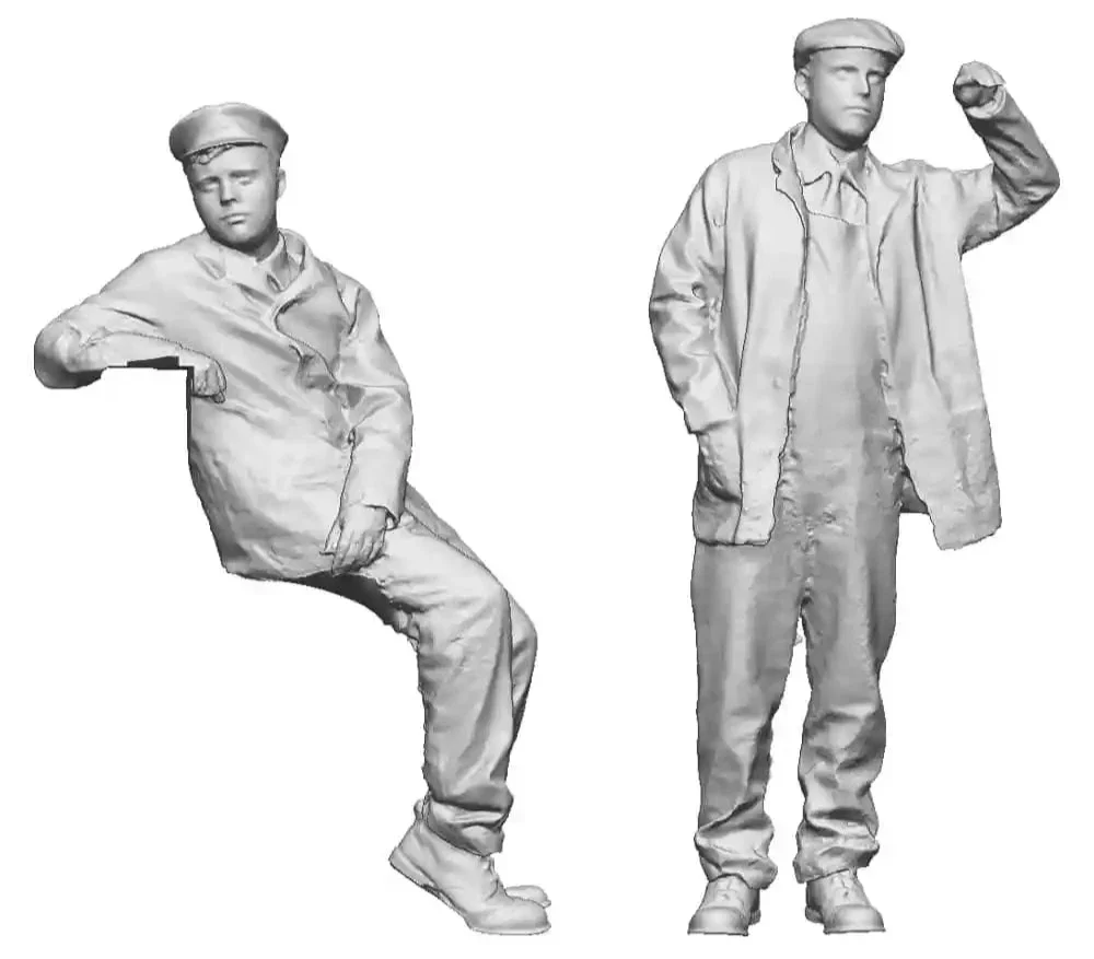 11270-076 OO Gauge Loco Specific Crew - Rapido HR Jones Goods LMS/BR Crew Pack