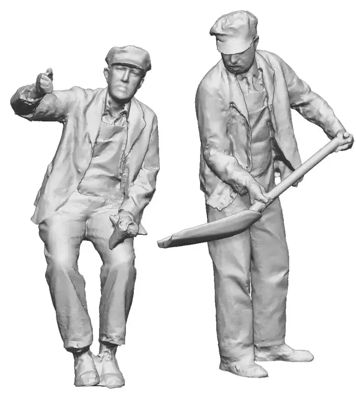 11276-120 TT:120 Gauge - Loco Specific Crew - Hornby LNER/BR A4 Class Crew
