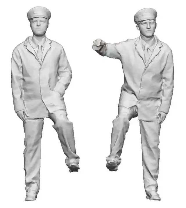 OO Gauge Railway & Lineside - BR E1 Crew