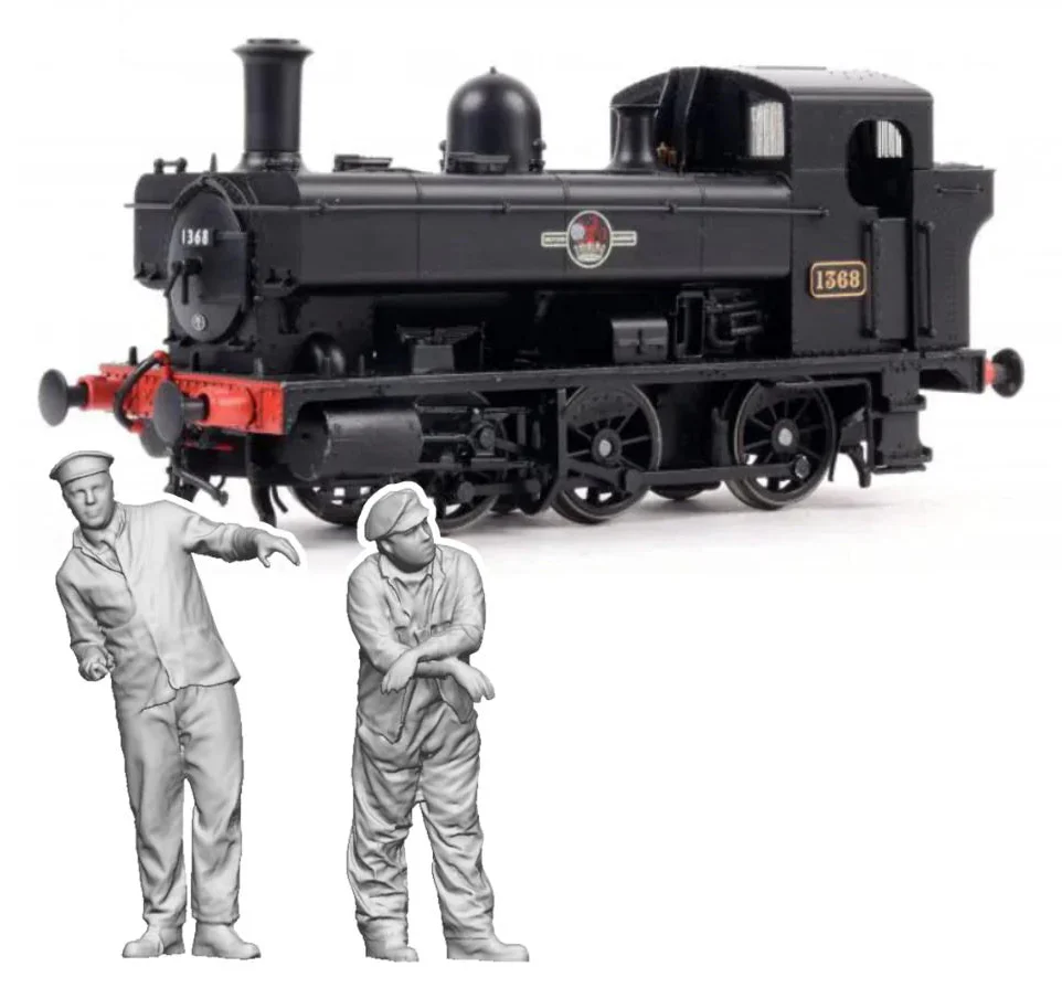OO Gauge Loco Specific Crew - GWR 1366 Class