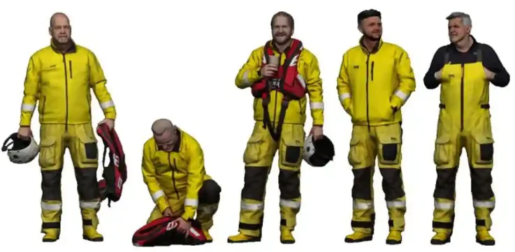 1:72 Scale Trade & Services - RNLI Crew on Shore - Image 2