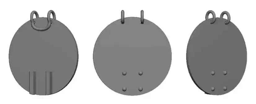 2083-076 OO Gauge SR Engine Head Signals Pack of 5