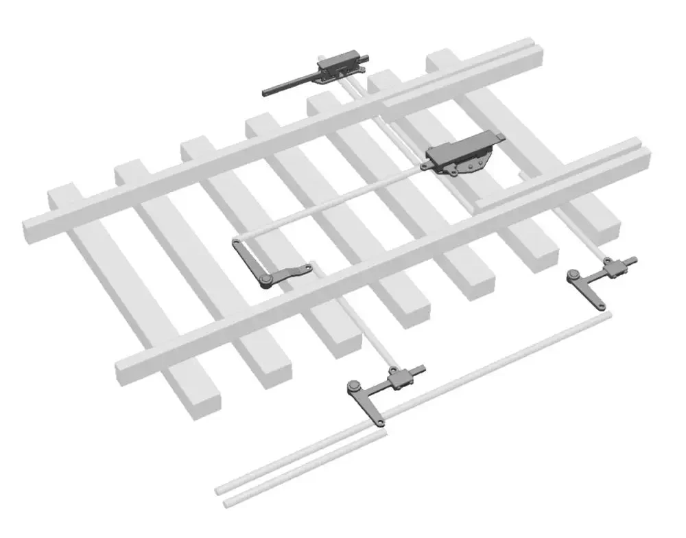OO Gauge Lineside Details - BR Mk2 FPL Point Kit (Post-1973)