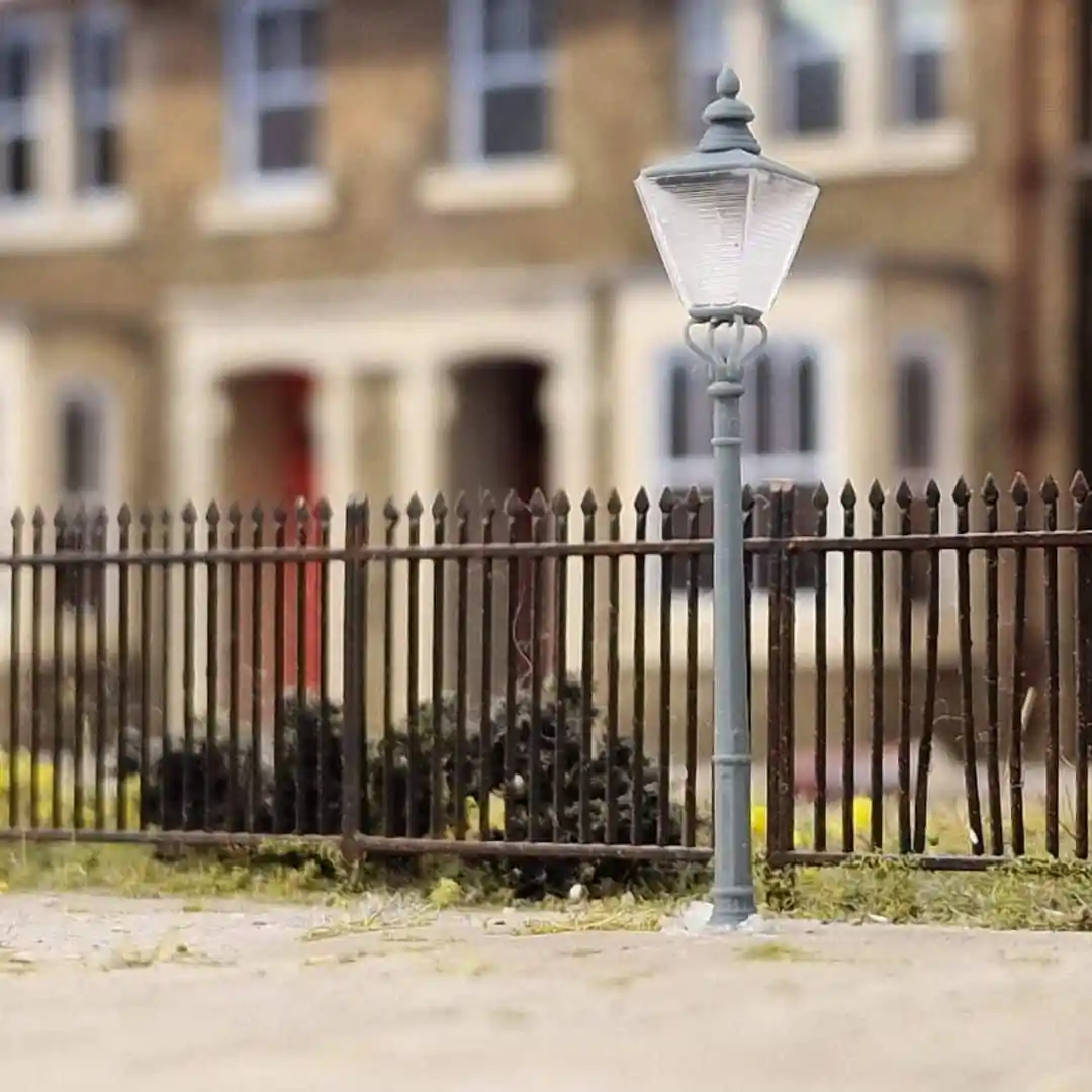 OO Gauge - Detailing - GWR No1 Column Circular Lamps x5 - Image 2