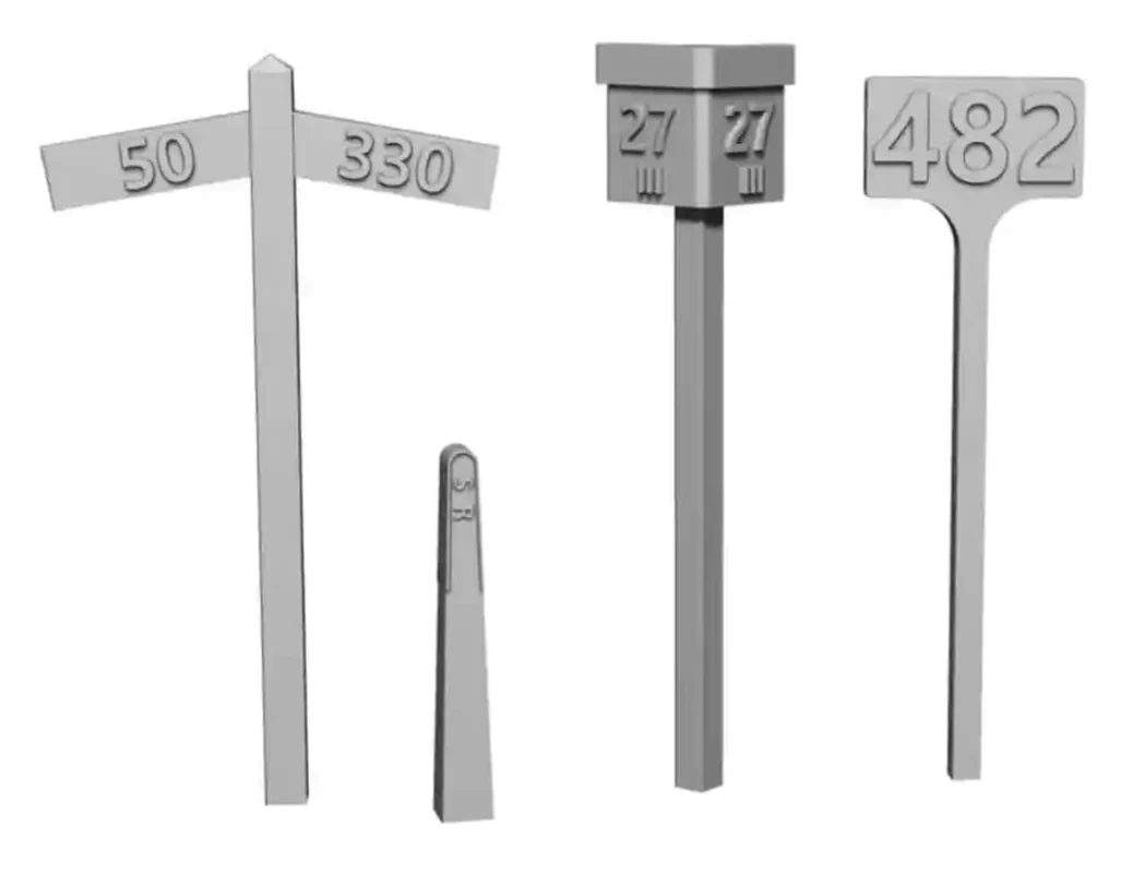 2624-043 O Gauge SR Lineside Detailing Set