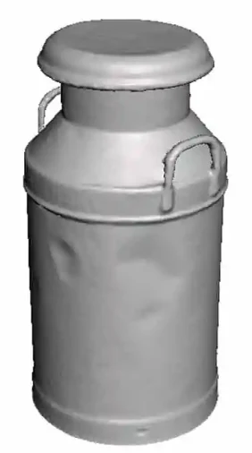 OO Gauge Work and Industry Platform Accessories - 10 gal Milk Churns - Pack of 6