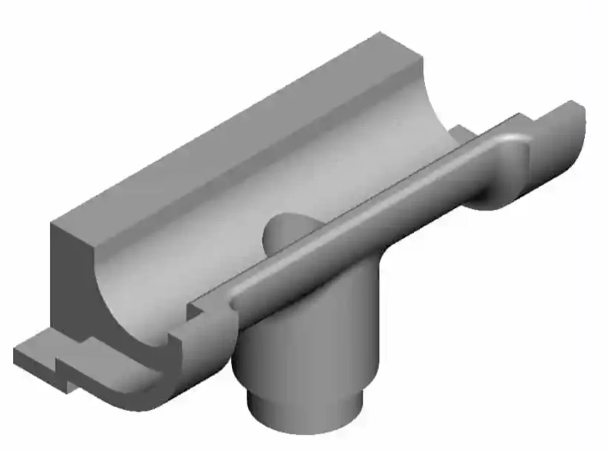 OO Gauge - Detailing - Half Round Guttering Outlets x5