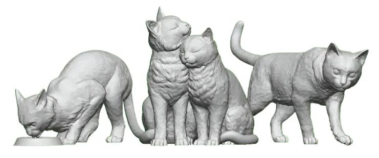 31052-043 O Gauge Pets, Wildlife & Livestock - Cats